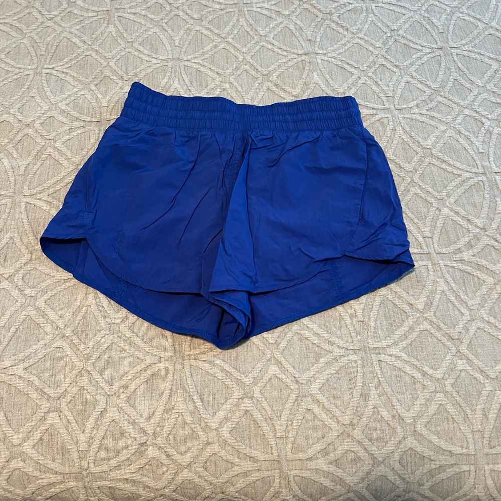 All in motion royal blue crinkle shorts M